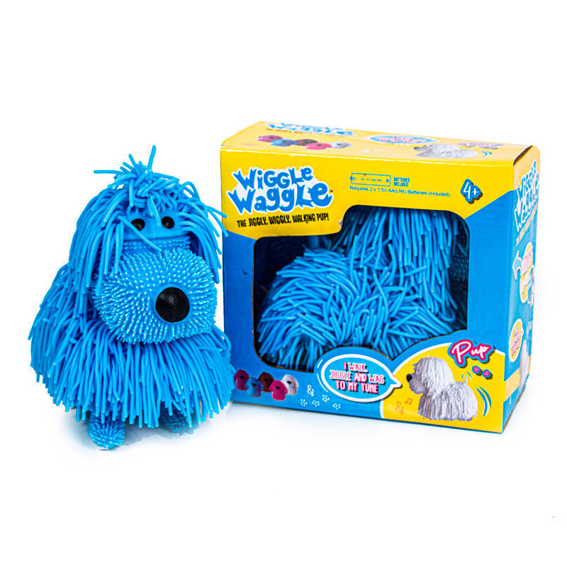 

Музыкальная игрушка JP001 Cобака Wiggle Waggle, 3 цвета, музыка