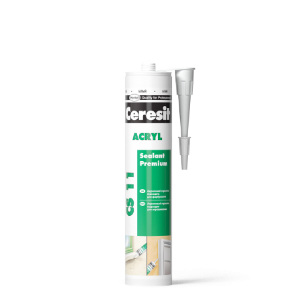 

Герметик Акриловый Ceresit Akryl CS11 (белый) 280мл