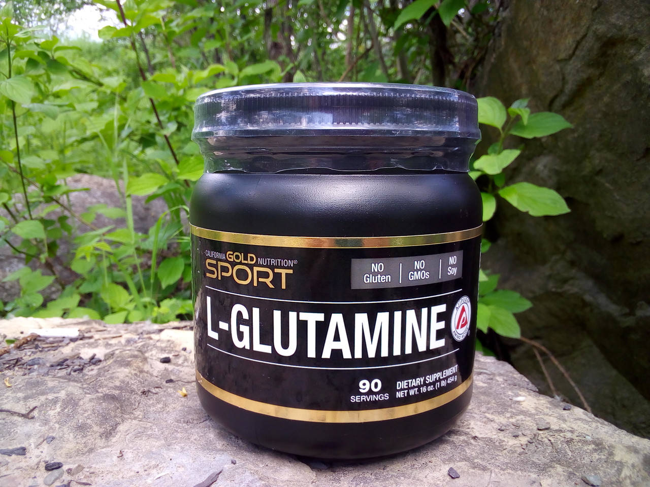 

Для восстановления L-глутамин аминокислота L-Glutamine в порошке Сalifornia Gold Nutrition 454гр