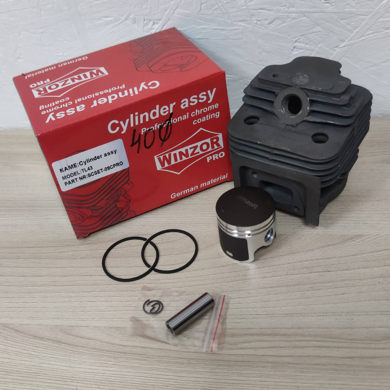 

Поршневая группа Ø40 для мотокосы Winzor + Ceramic/Grafite PRO SERIA