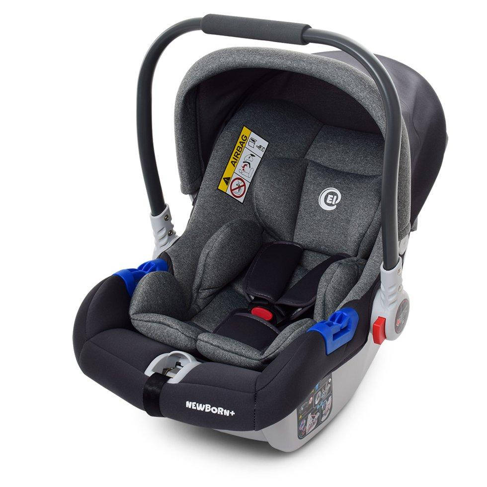 

Автокресло EL CAMINO Бебикокон ME 1043 NEWBORN+ GRAY, Серый