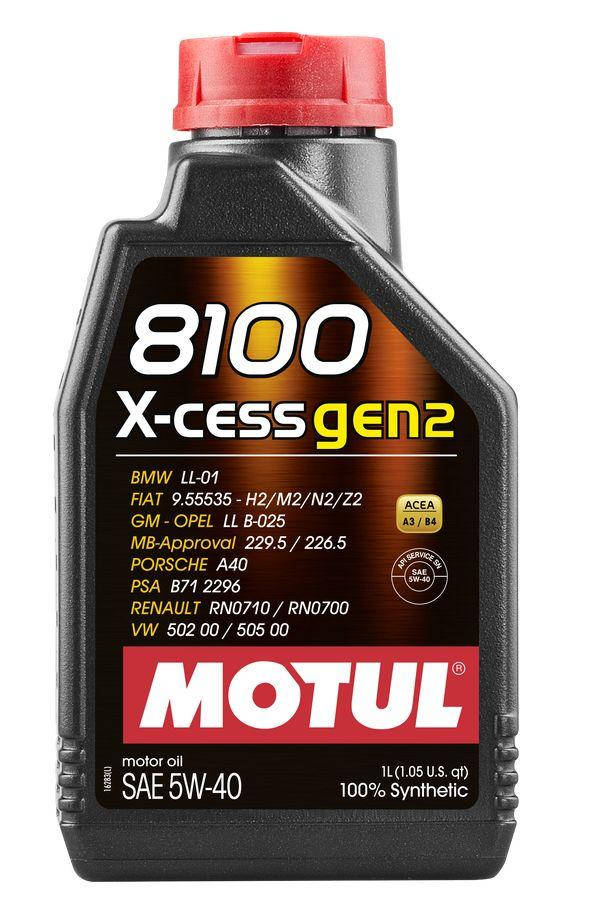 

368201/8100 X-CESS GEN2 SAE 5W40 (1L)/109774Масло моторное 100% синтетическое д/авто