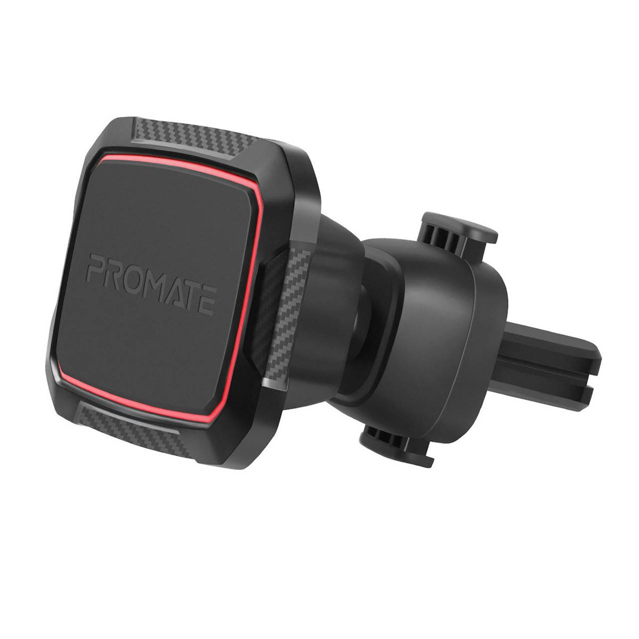 

Магнитный автодержатель для телефона Promate AirGrip-2 Maroon, Красный