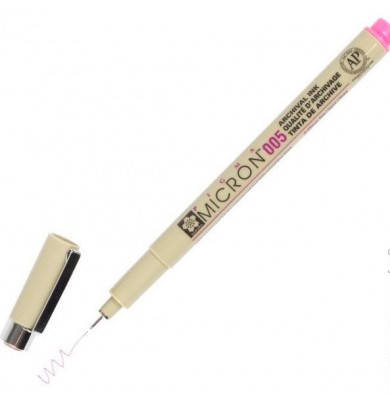 

Лінер PIGMA Micron (0.05), 0,2мм, Рожевий, Sakura