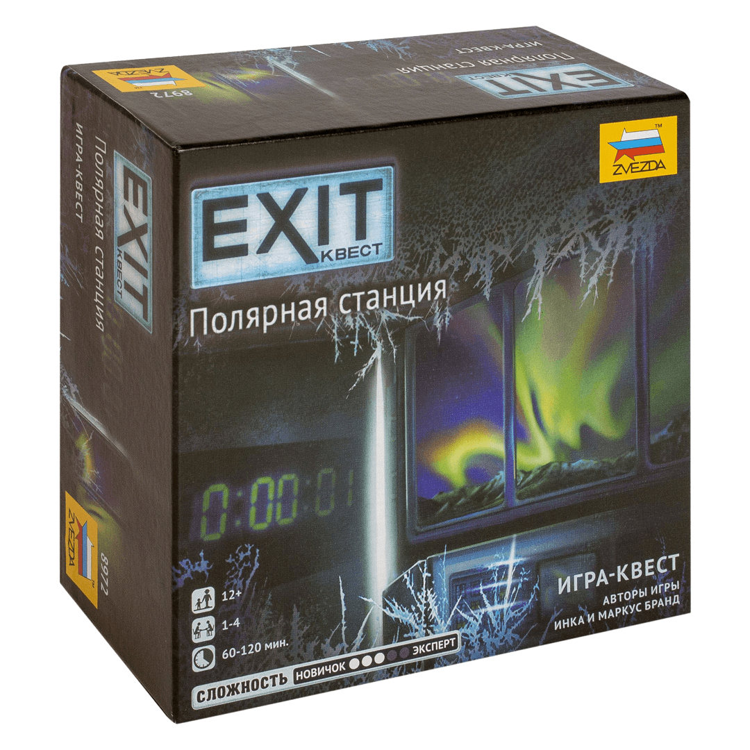 

Настольная игра EXIT: Квест – Полярная Станция