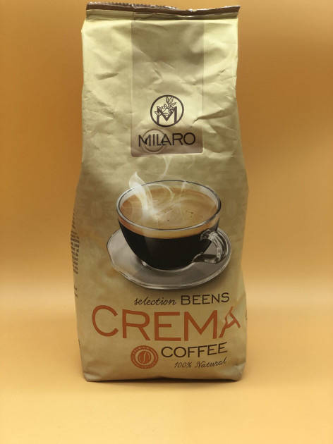 

Кофе Milaro Crema в зернах 1кг Испания