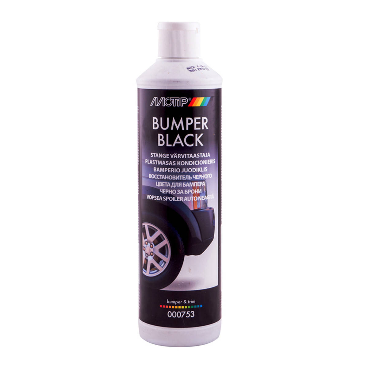 

Восстановитель черного цвета для бампера Motip Bumper Black 500 мл (000753)