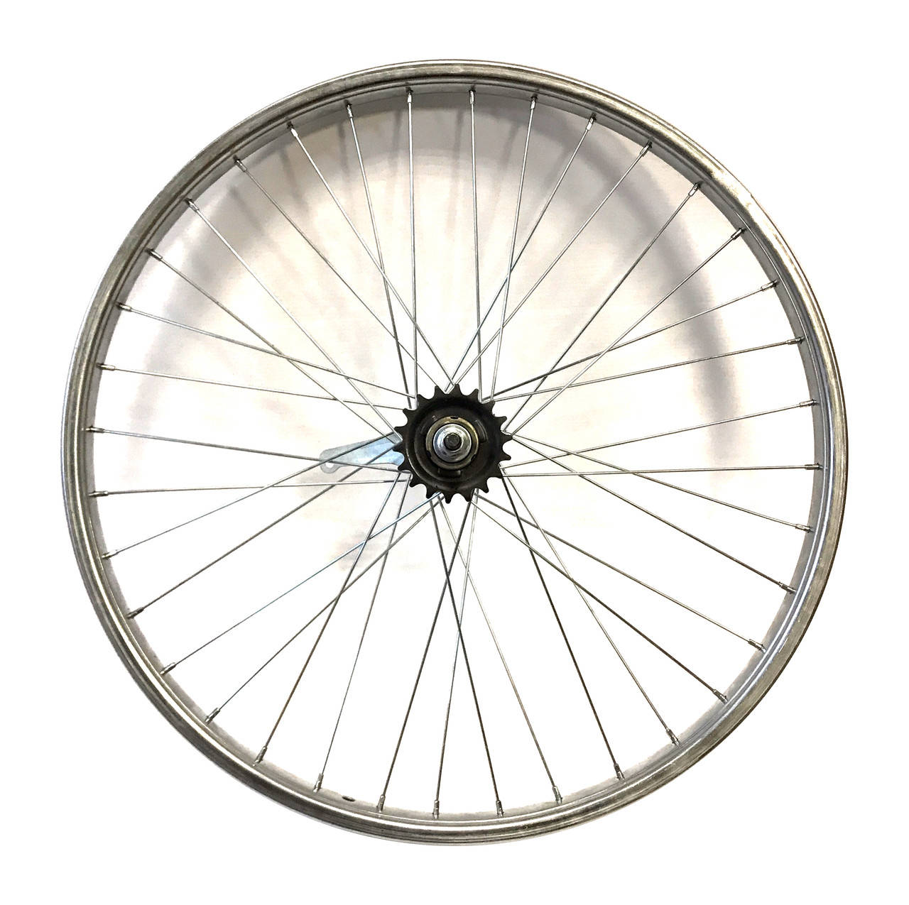 

Колесо заднее на червячной втулке 24" стальной никелированный обод