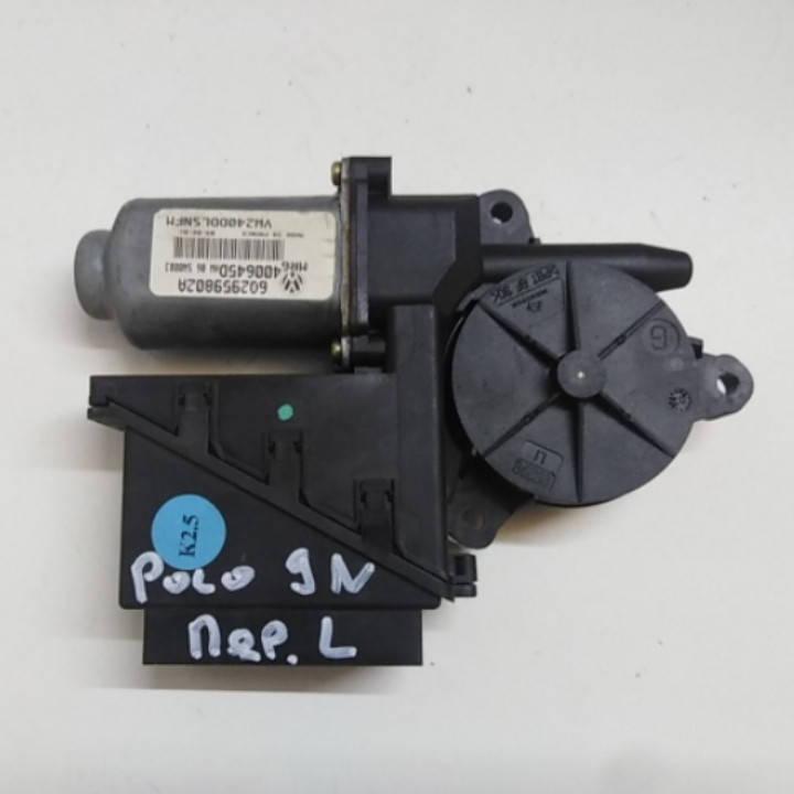 

Моторчик стеклоподъемника Volkswagen Polo 9N, Поло. Передний левый. 6Q2959802A.