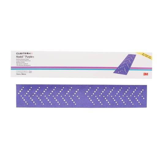 

3M Cubitron Hookit Полоска абразивная Purple+ 70 мм x 396 мм 120