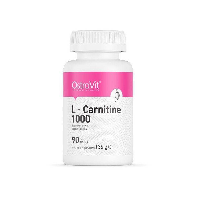 

Ostrovit L-carnitine, 1000 мг, 90 таблеток