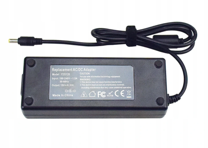 

Зарядное устройство для ноутбука 5,5-2,5 mm 6,3A 19V класс A