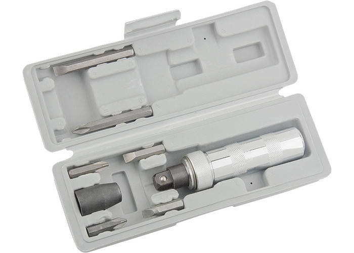 

Отвертка ударно-поворотная 1/2", набор бит, 6 шт., в пласт. боксе MTX 115759