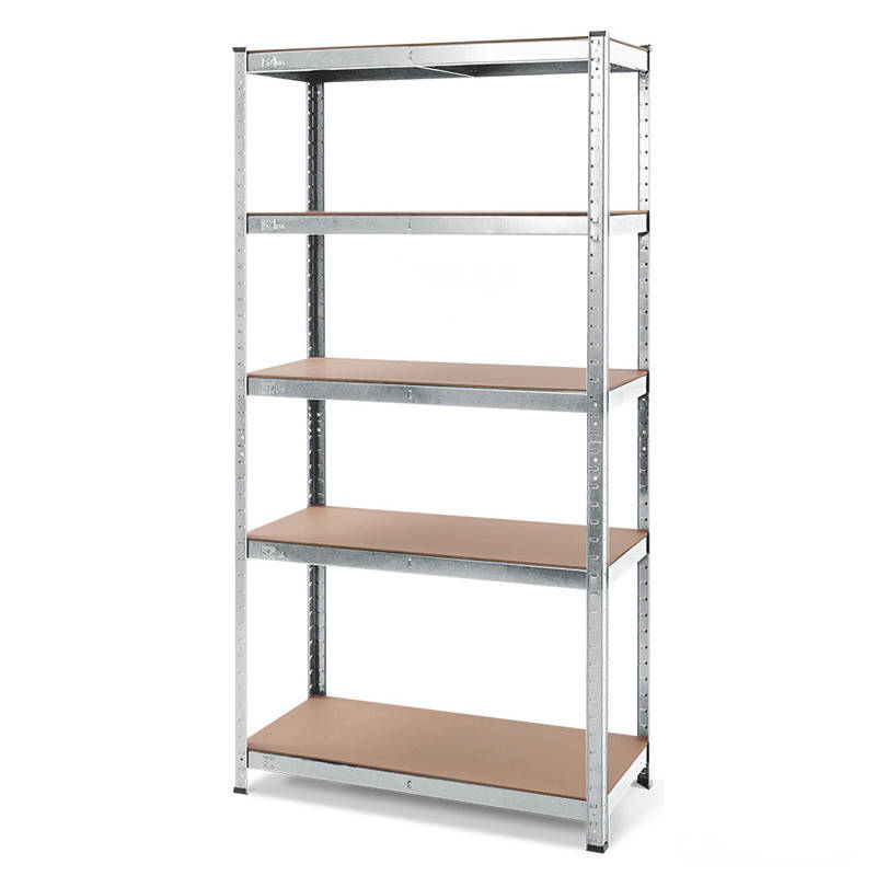 

220х100х45 5 полок с БОНА-512 ЦИНК (Серый) полочный металлический стеллаж нагрузка 150кг/полка