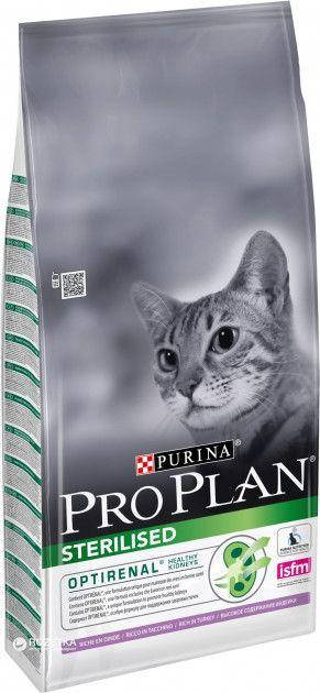 

Сухой корм для кошек Purina Pro Plan Sterilised Turkey с индюком 10 кг - Уточняйте наличие