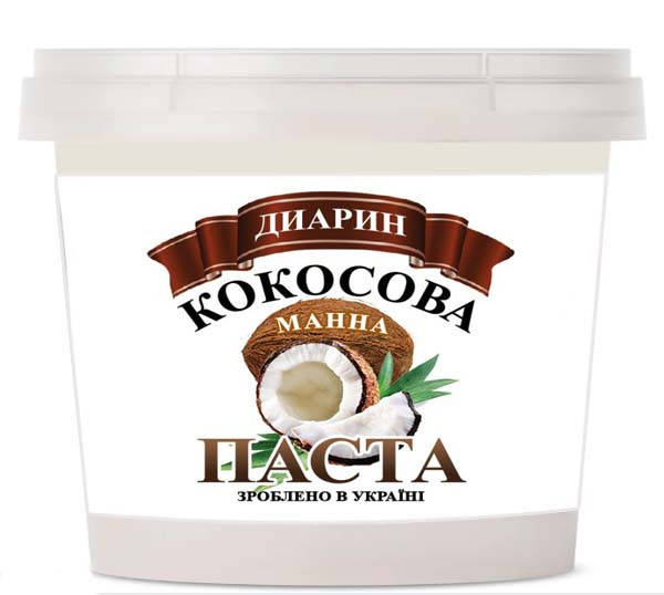 

Натуральная кокосовая паста (кокосовая манна) "ДИАРИН" 1 кг.