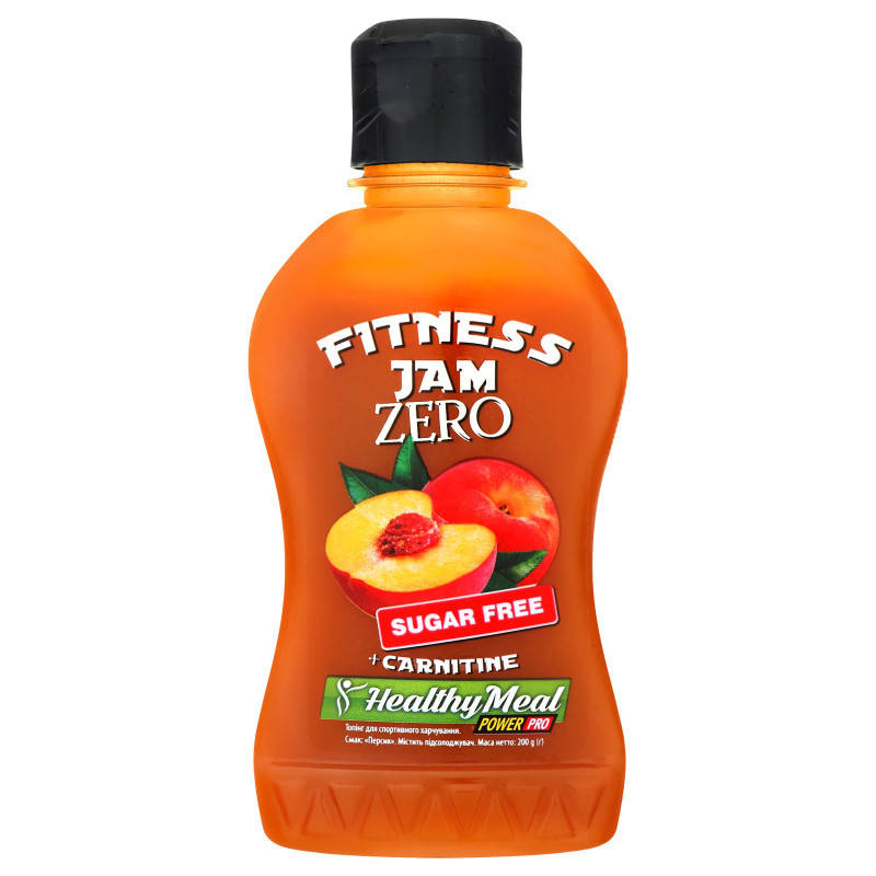 

Джем Fitness Jam ZERO Power Pro + Carnitine 200 г Персик