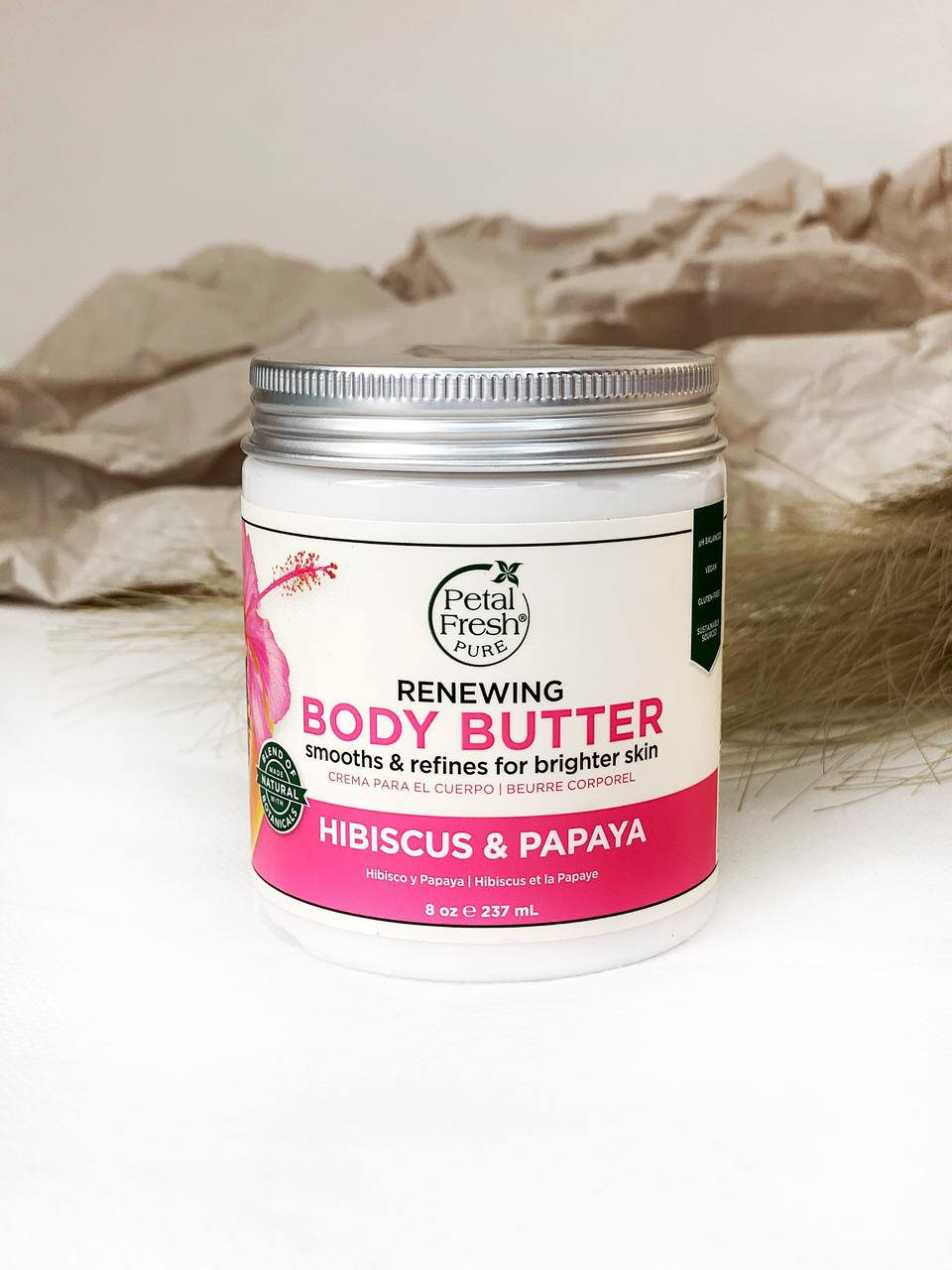 

Восстанавливающее масло для тела, гибискус и папайя, Petal Fresh, 237 мл