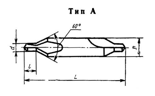 

Сверло центровочное Ф 1,0 Р6М5