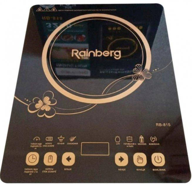 

Сенсорная индукционная плита Rainberg RB-815 настольная одноконфорочная 3200Вт