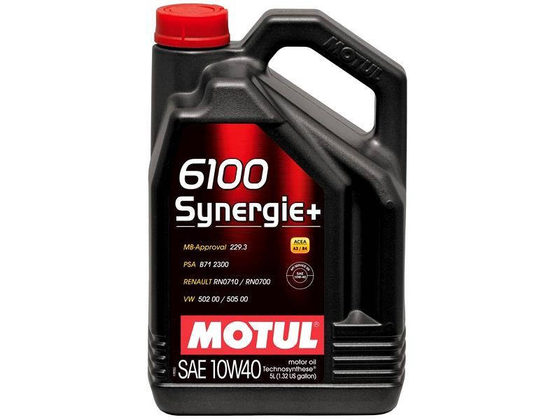 

Моторное масло Motul 6100 Synergie+ 10W-40 5 л.