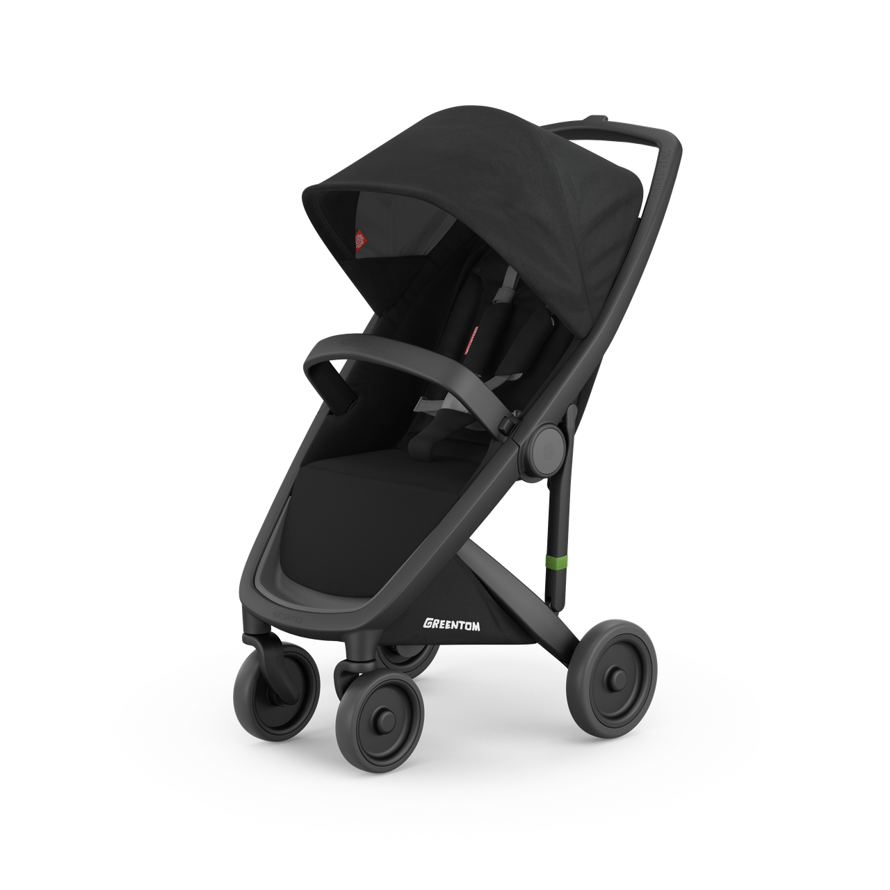

Детская прогулочная коляска Greentom Upp Classic Black\Black