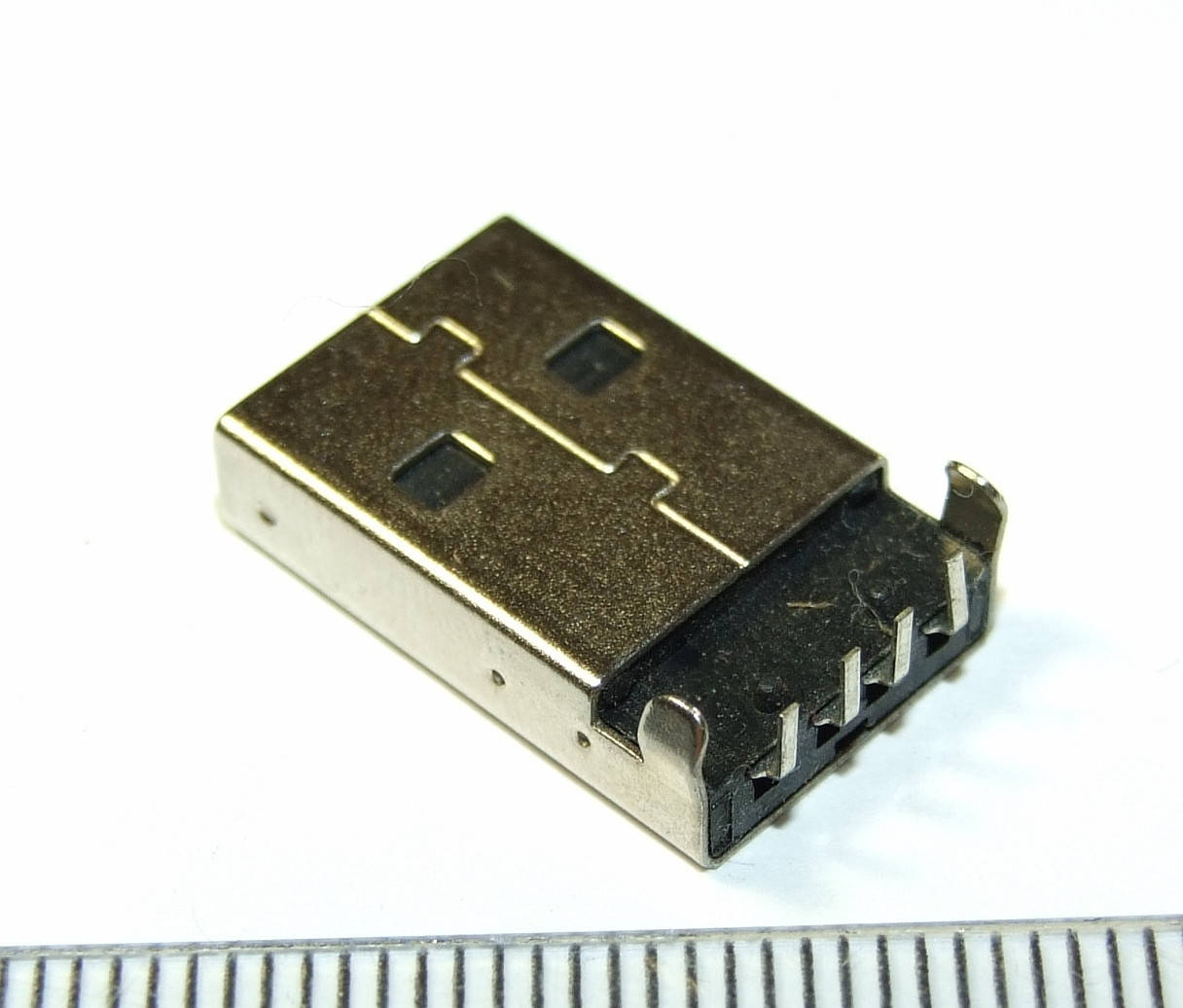 

JC005 USB 2.0 Штекер вилка разъем коннектор роз'єм Папа 4pin для флешки, модема.