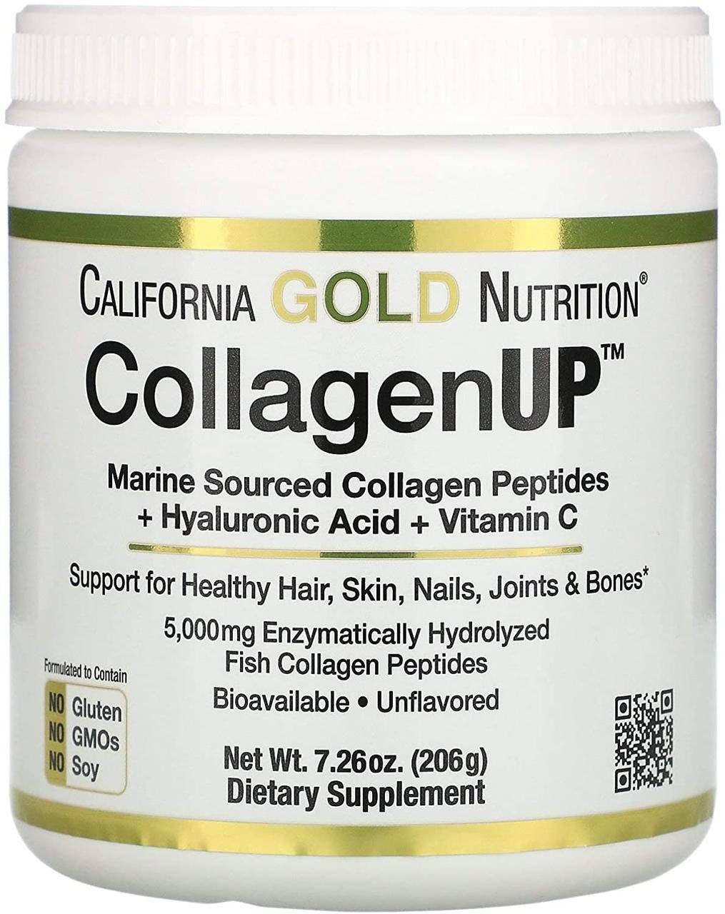 

Коллаген морской California Gold Nutrition CollagenUP 5000 206гр