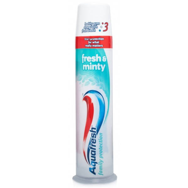 

Зубная паста Aquafresh Fresh Minty с дозатором 100мл