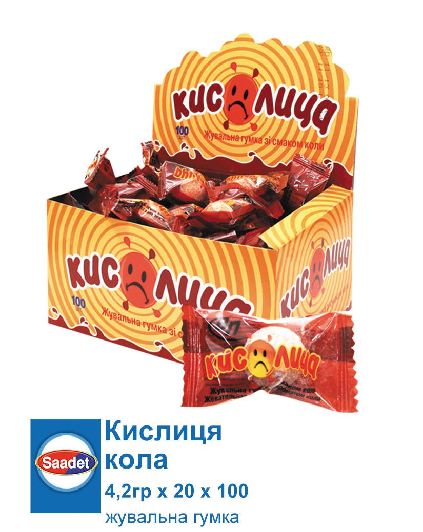 

СААДЕТ Кислиця Кола 3,5г*100шт