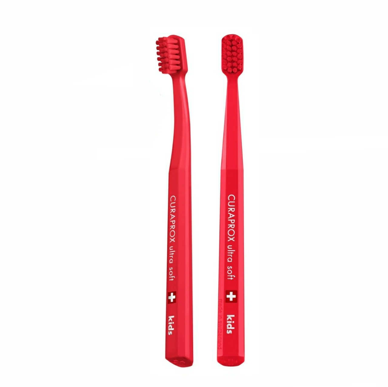 

Детская зубная щетка Curaprox Kids CS 5500 от 4 до 12 лет красная, 1 шт