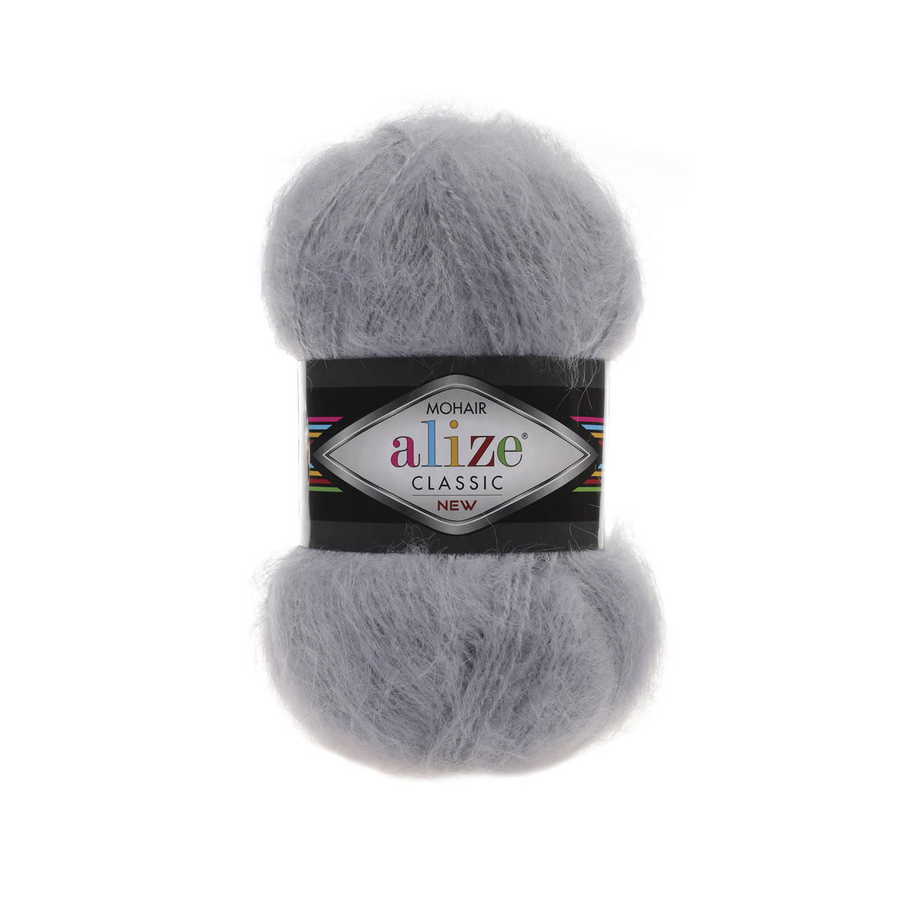 

Alize Mohair Classic - 21 серый