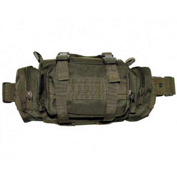 

Тактическая Сумка на Пояс MFH Buttpack 3л 225 х 65 х 160 мм Olive (30703B), Оливковый