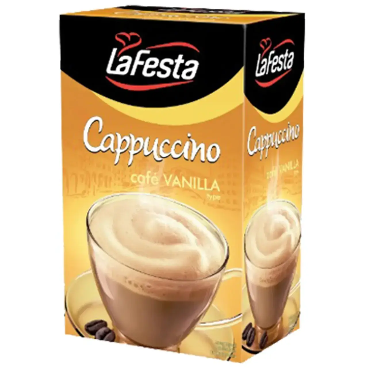

Кофейный напиток La Festa Cappuccino Vanilla (10х12.5 г) Ла Феста Ванильный