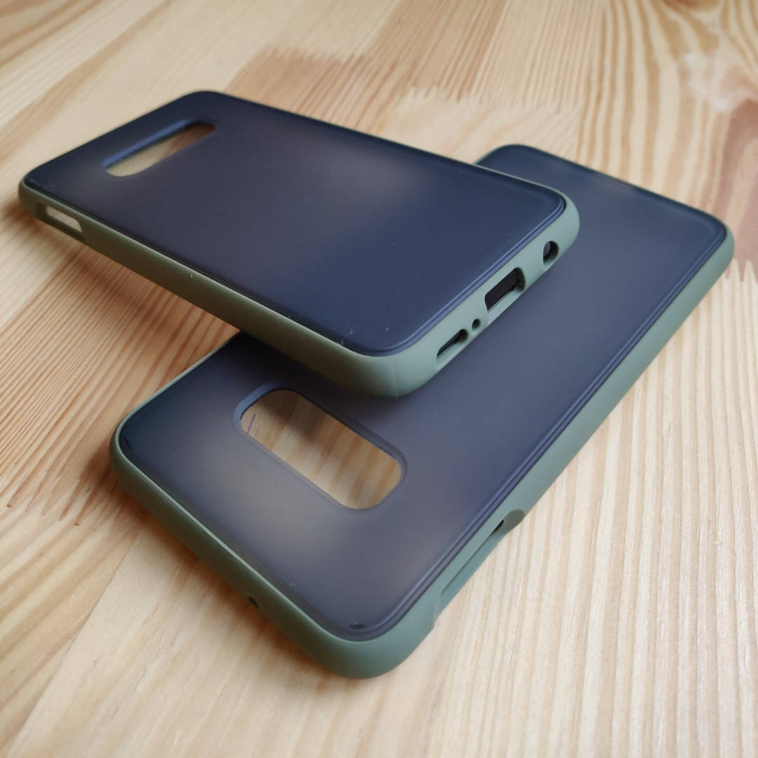 

Защитный зелёный чехол Likgus HARD CASE для samsung s10e / S10E