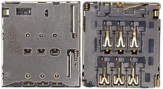 

Разъем Sim-карты Huawei MediaPad T3 7.0 3G; Lenovo A10-30 X30L/TB3-710L