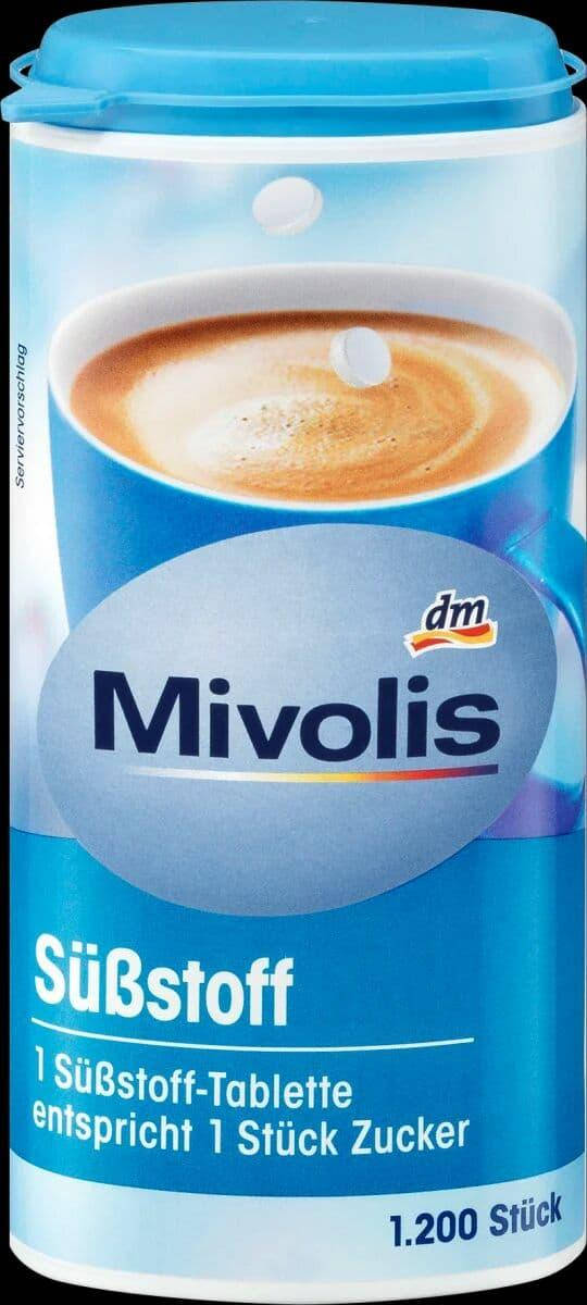 

Таблетки цукрозамінника Міволіс "Mivolis" підсолоджувач замінник цукру