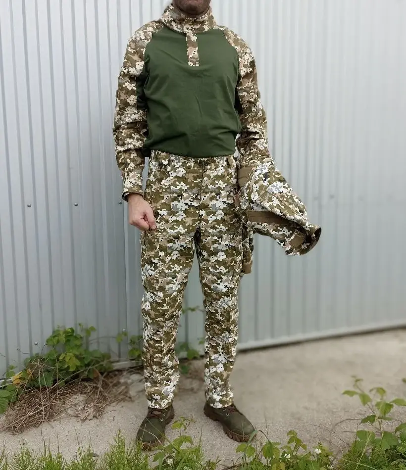 

Рубашка тактическая пиксель.