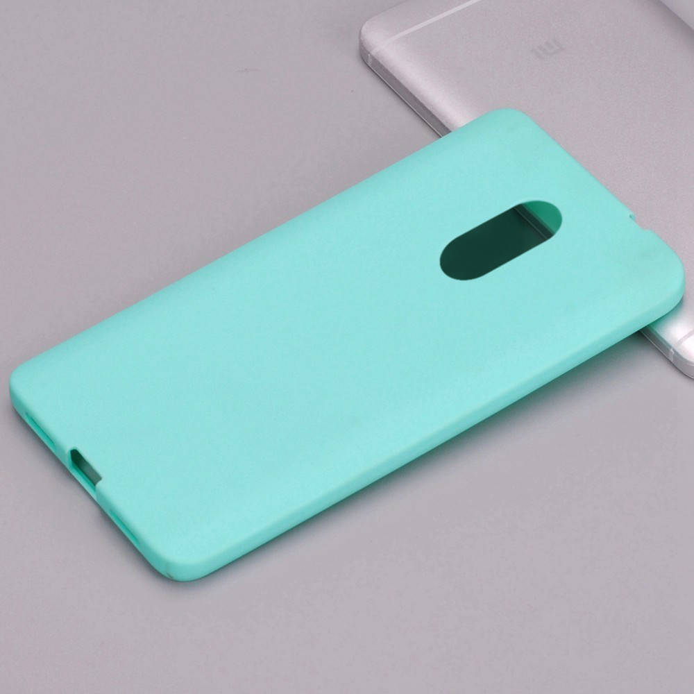 

Матовый чехол OneShot Xiaomi Redmi Note 4X (силиконовая накладка) Бирюзовый