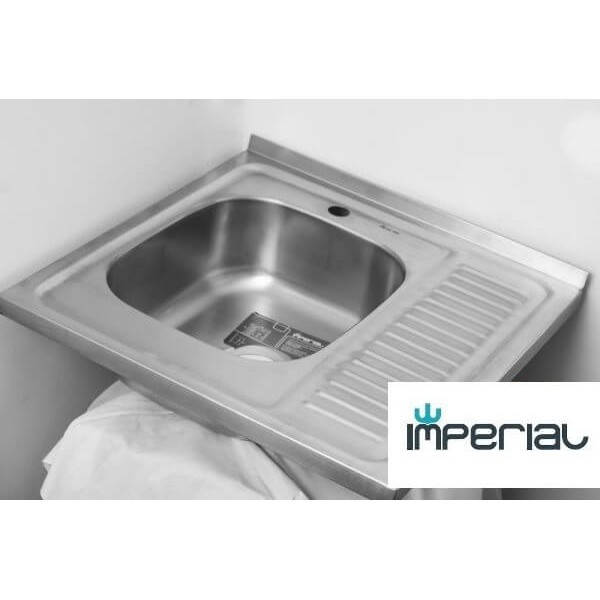 

Накладная кухонная мойка из нержавеющей стали 60*60 L-R Satin ТМ Mira