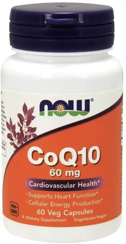 

Коэнзим Q10, CoQ10, Now Foods, 60 мг, 60 капсул (NOW-03153)