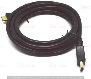 

05-07-081. Шнур HDMI (штекер - штекер), version 1.4, в блистере, 3м