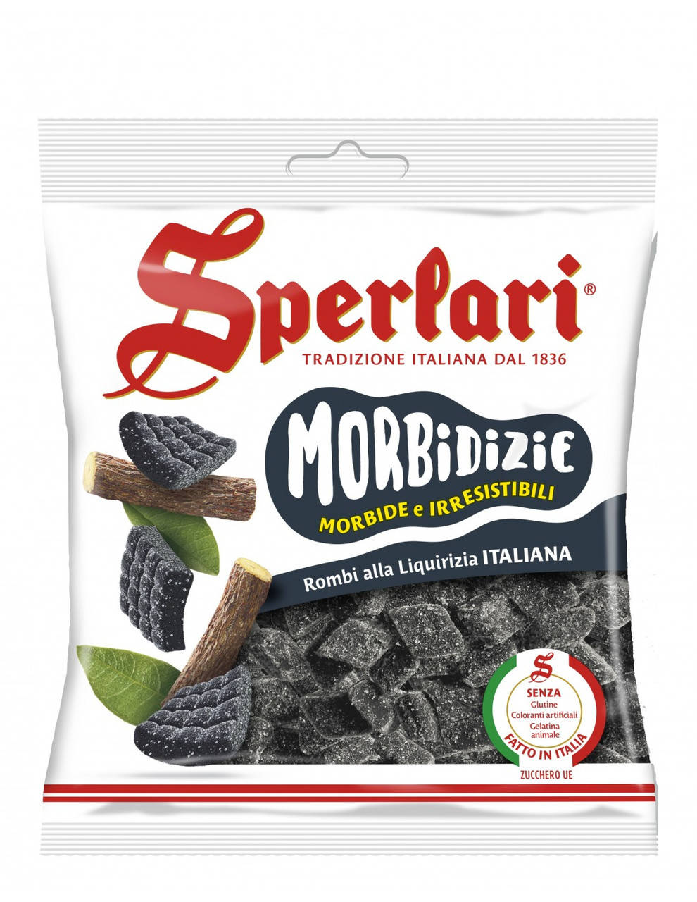 

Лакричные конфеты Sperlari Morbidizie Liquiriza Lakritz 160 g