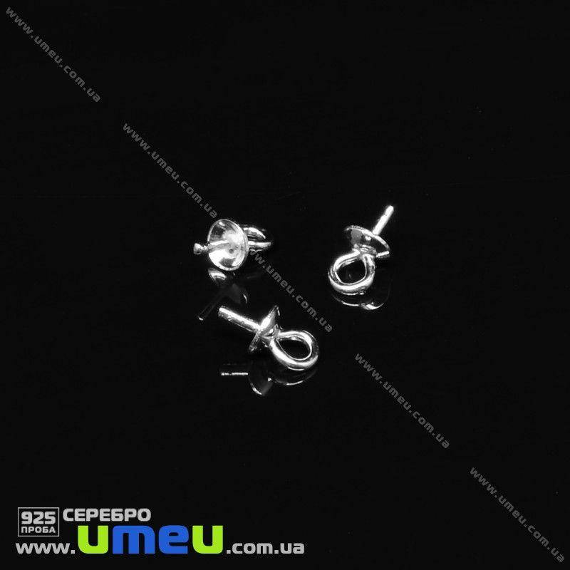 

Штифт под клей Серебро (925 проба), 6х3 мм, 1 шт (SER-031561)