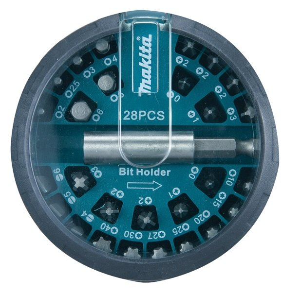 

Набір біт з тримачем Makita B-28911 28 шт