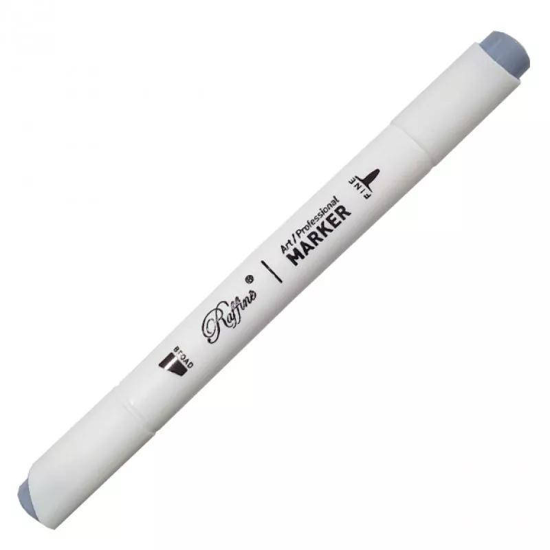 

Скетч маркер двусторонний Marco Raffine Cool grey CG05, 918337, Серый