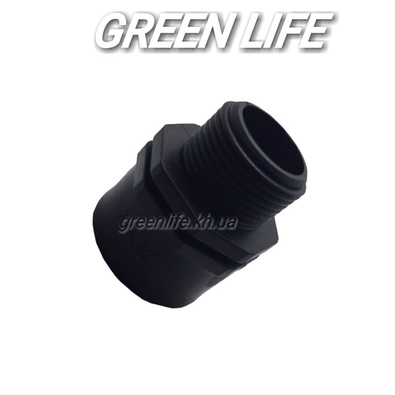 

Редуктор с наружной резьбой 1/2" и внутренней 3/4" Aquapulse