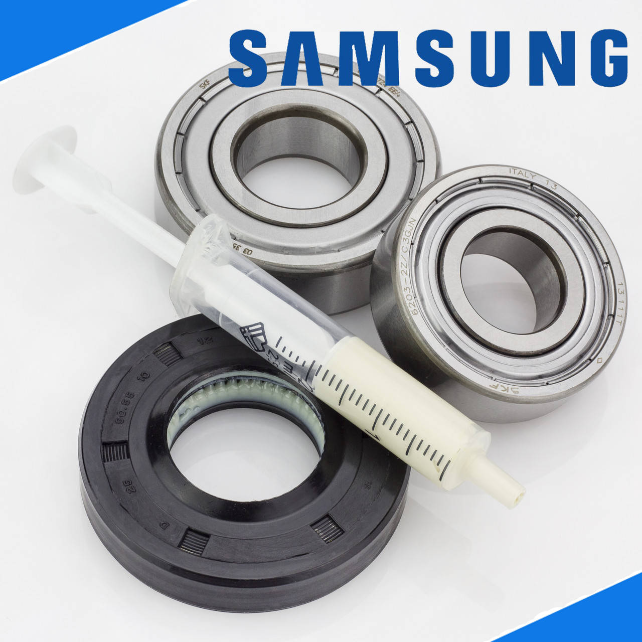 

Подшипники и сальник для стиральной машинки Samsung bio Compact на 3.5кг