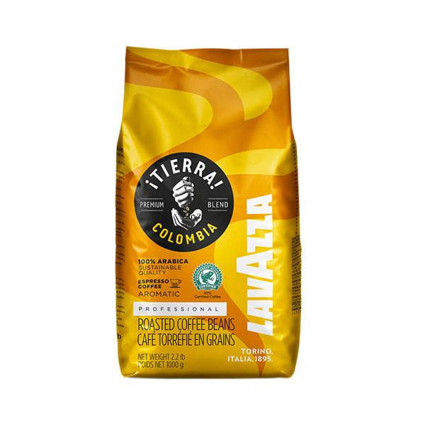 

Оригинал! Lavazza Tierra Colombia кофе в зернах, 1кг