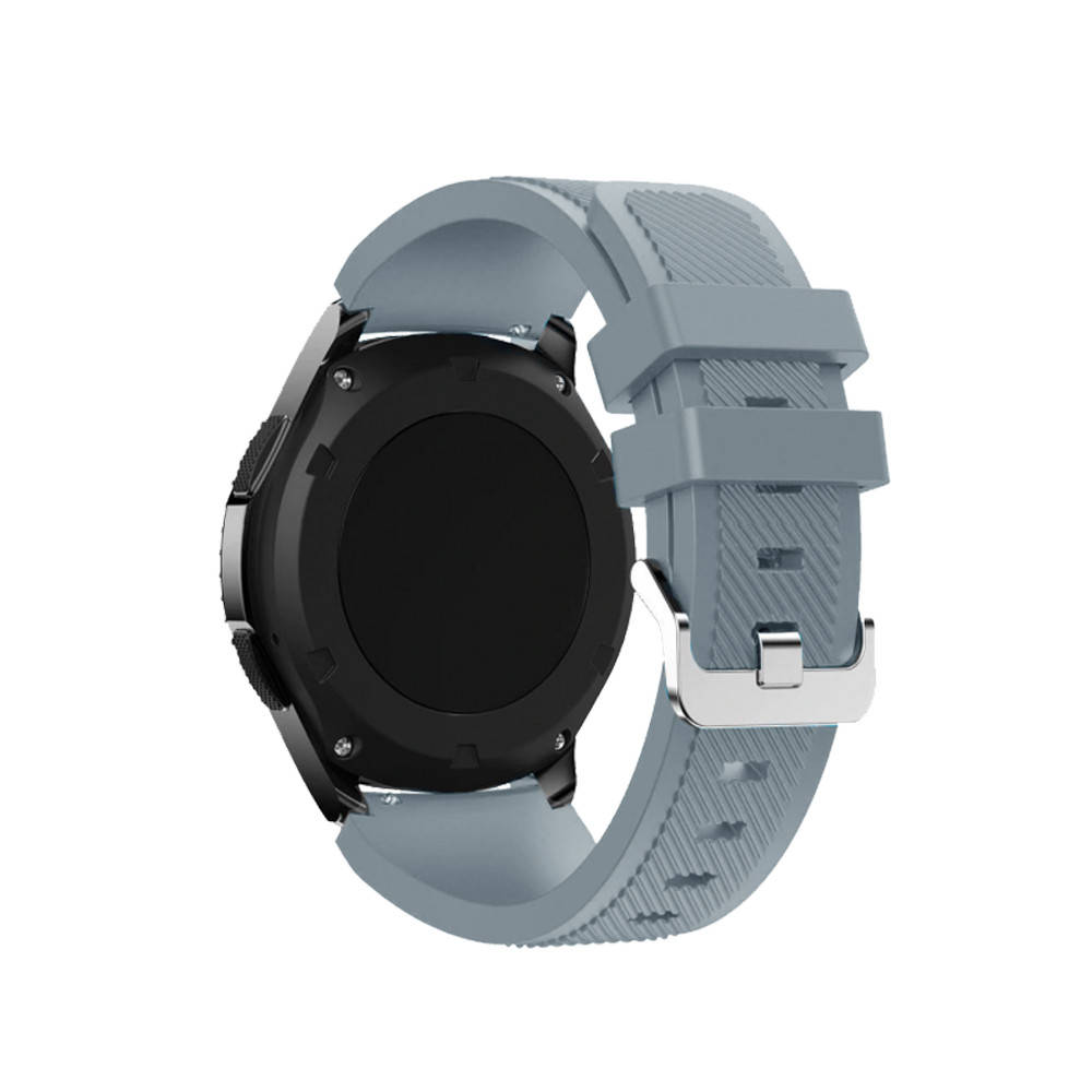 

Ремешок для Samsung Galaxy Watch 3 45mm / Galaxy Watch 46mm силиконовый Серый
